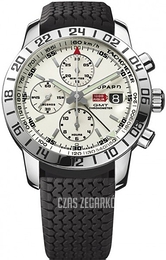 Chopard Classic Racing GMT Chrono Srebrny/Guma Ø42.5 mm 168992-3003