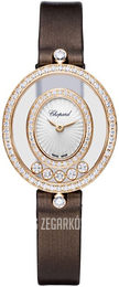 Chopard Happy Diamonds Biały/Satyna Ø25.8 mm 204292-5301