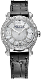 Chopard Happy Sport Srebrny/Skóra Ø36 mm 274891-1008
