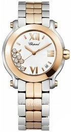 Chopard Happy Sport Biały/Stal Ø36 mm 278488-9002