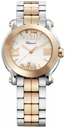 Chopard Happy Sport Biały/Stal Ø30 mm 278509-6003