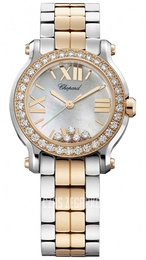 Chopard Happy Sport Biały/Stal Ø30 mm 278509-6005