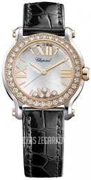 Chopard Happy Sport Biały/Skóra Ø30 mm 278509-6006