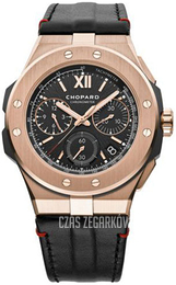 Chopard Alpine Eagle Czarny/Skóra Ø44 mm 295387-9001