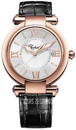 Chopard Imperiale Srebrny/Skóra Ø36 mm 384221-5001