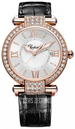 Chopard Imperiale Srebrny/Skóra Ø36 mm 384221-5002