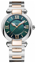Chopard Imperiale Zielony/18 karatowe różowe złoto Ø36 mm 388532-6007