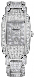 Chopard La Strada Srebrny/18 karatowe białe złoto 44.8x26.1 mm 419394-1207