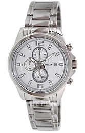 Citizen Dress Biały/Stal Ø42 mm AN3550-55A