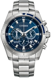 Citizen Chrono Niebieski/Stal Ø46.4 mm AN8201-57L