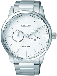 Citizen Eco Drive 180 Biały/Stal Ø44 mm AO9040-52A
