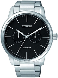 Citizen Eco Drive 180 Czarny/Stal Ø44 mm AO9040-52E