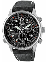 Citizen Radio Controlled Promaster Sky Czarny/Skóra Ø46 mm AS4050-01E
