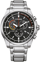 Citizen Crono Czarny/Stal Ø44 mm AT1190-87E