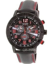 Citizen Czarny/Skóra Ø46 mm AT2225-03E