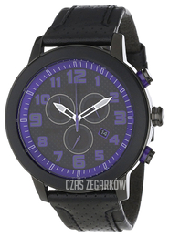 Citizen Czarny/Skóra Ø46 mm AT2235-00E