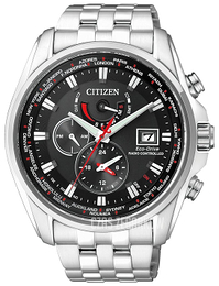 Citizen Radio Controlled Czarny/Stal Ø44 mm AT9030-55E