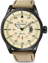 Citizen Leather Beżowy/Skóra Ø45 mm AW1365-19P