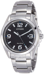 Citizen Dress Czarny/Stal Ø43 mm AW1430-51E