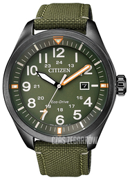 Citizen Zielony/Skóra Ø42.6 mm AW5005-21Y