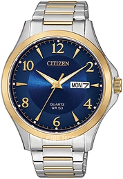 Citizen Niebieski/Stal w odcieniu złota Ø41 mm BF2005-54L