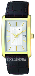 Citizen Leather Srebrny/Skóra BH1673-09A