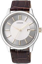 Citizen Srebrny/Skóra Ø42 mm BI1054-04A