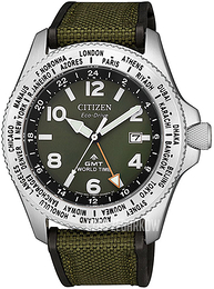 Citizen Zielony/Tkanina Ø41 mm BJ7100-23X