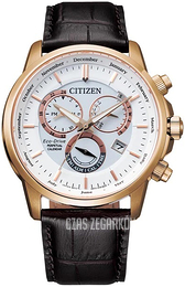Citizen Eco Drive Biały/Skóra Ø42 mm BL8153-11A