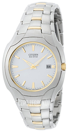 Citizen Biały/Stal Ø38 mm BM6014-54A