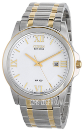 Citizen Biały/Stal Ø40 mm BM7264-51A