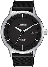 Citizen Titanium Czarny/Guma Ø41 mm BM7420-15E