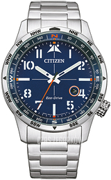 Citizen Aviator Niebieski/Stal Ø43 mm BM7550-87L