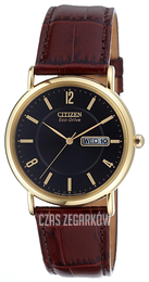 Citizen Eco Drive 180 Czarny/Skóra Ø36 mm BM8243-05E