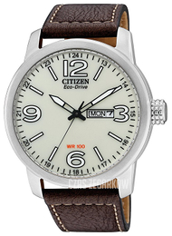 Citizen Eco Drive 180 Biały/Skóra Ø42 mm BM8470-03A