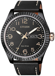 Citizen Eco Drive 180 Czarny/Skóra Ø42 mm BM8538-10E