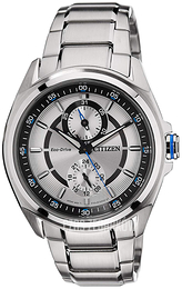 Citizen Eco Drive 180 Srebrny/Stal Ø44 mm BU3000-55A