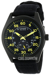 Citizen Czarny/Tkanina Ø46 mm BV1085-14E