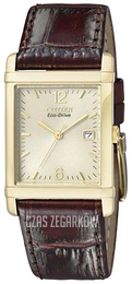 Citizen Leather Żółte złoto/Skóra BW0202-03P