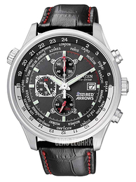 Citizen Leather Czarny/Skóra Ø43 mm CA0080-03E