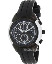 Citizen Sport Chrono Czarny/Guma Ø45 mm CA0286-08E