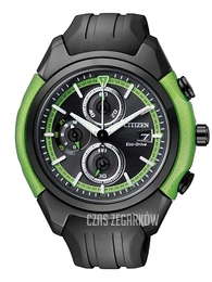 Citizen Sport Chrono Czarny/Guma Ø45 mm CA0289-00E
