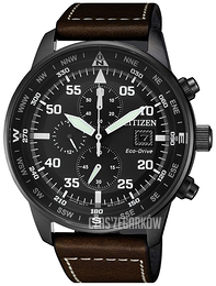 Citizen Czarny/Skóra Ø44 mm CA0695-17E