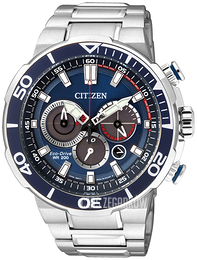 Citizen Chrono Niebieski/Stal Ø45 mm CA4250-54L