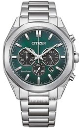 Citizen Eco Drive Zielony/Stal Ø41 mm CA4590-81X