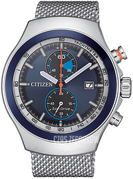 Citizen Chrono Niebieski/Stal Ø42.5 mm CA7011-83L