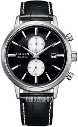 Citizen Classic Czarny/Skóra Ø42 mm CA7061-18E