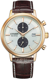 Citizen Classic Beżowy/Skóra Ø42 mm CA7063-12A