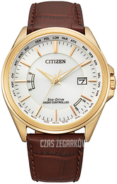Citizen Radio Controlled Biały/Skóra Ø43 mm CB0253-19A