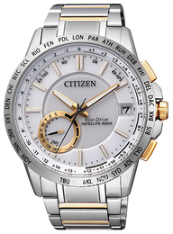Citizen Elegance Biały/Stal w odcieniu złota Ø44 mm CC3004-53A